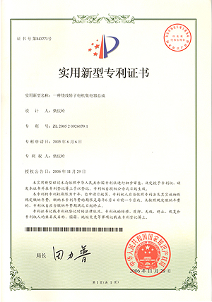 一种绕线转子电机集电器总成